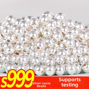 Мъниста от 999 сребро – ръчна изработка, пролет 2025, лек лукс стил