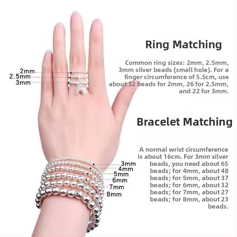 Мъниста от 999 сребро – ръчна изработка, пролет 2025, лек лукс стил