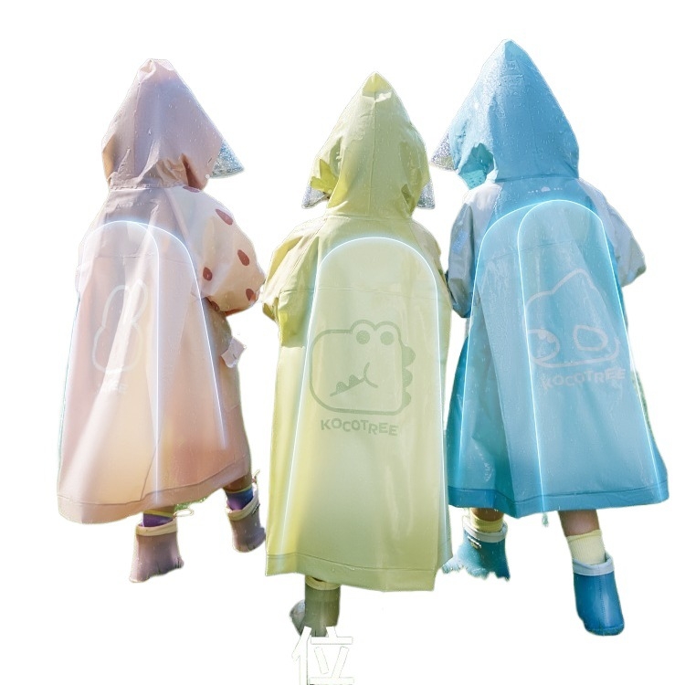 Velosipēdu lietus jaka ar PVC audumu, PU ūdensnecaurlaidīga slāņa, parastā biezuma, atkārtoti lietojama