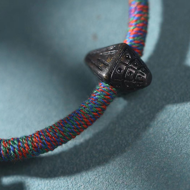 DIY kootud köis käevõru (Materjal: köis; Stiil: etniline; Hooaeg: 2023 sügis; Tööstustehnoloogia: Muu)