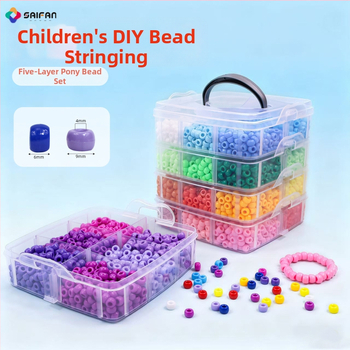 DIY бижута аксесоари — пластмасови мъниста, спрей покритие, Yiwu произход, оригинален дизайн