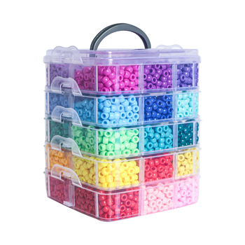 DIY бижута аксесоари — пластмасови мъниста, спрей покритие, Yiwu произход, оригинален дизайн