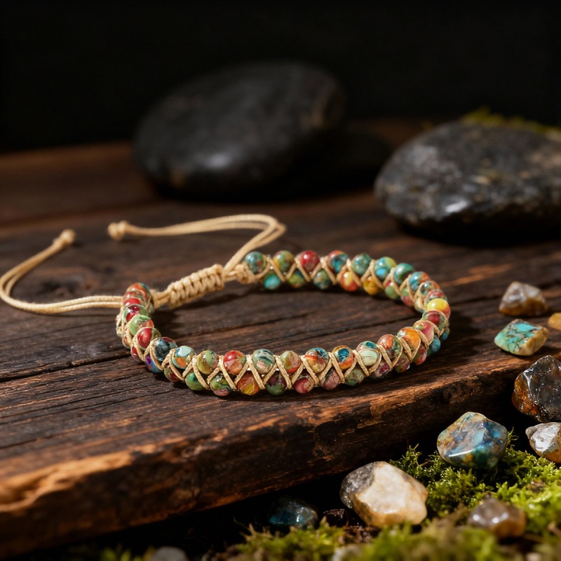 DIY punutud nöörkäevõru, eksootiline unisex stiil, käsitsi kootud, 2025. aasta talv, päritolu Jinhua.