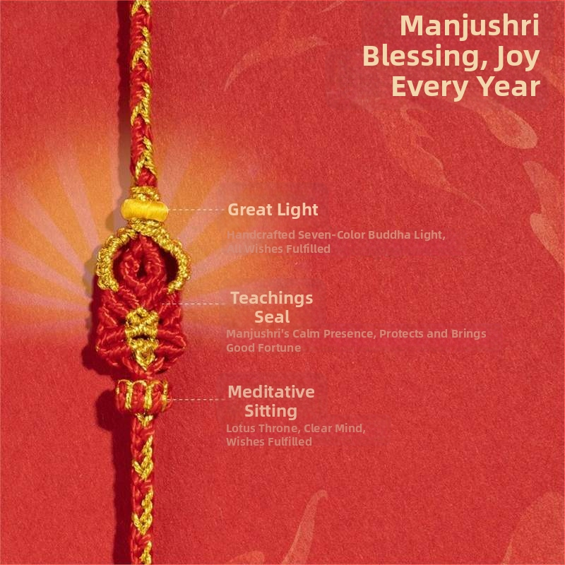 Etniline köis käevõru, unisex, käsitsi kootud, sügis 2025