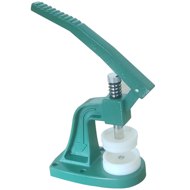 Mașină de presare pentru capacul din spate al ceasului AB-105, materiale: aliaj de aluminiu / oțel inoxidabil / plastic / cupru; set 18 buc.; destinat pentru repararea ceasurilor; Standard: Sistem Național