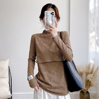 Топ за кърмене, пуловер, 90% памук, подходящ за пролет и есен, Youli Mommy