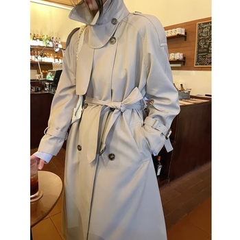 Palton dama în stil britanic, lungime ultra scurtă, croială în formă de A, țesătură Spandex