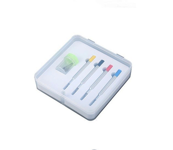 Órajavító eszköz szíjak szétszereléséhez és acél karkötő cseréjéhez, ötvözet acél, Andu márka, 4 részes készlet