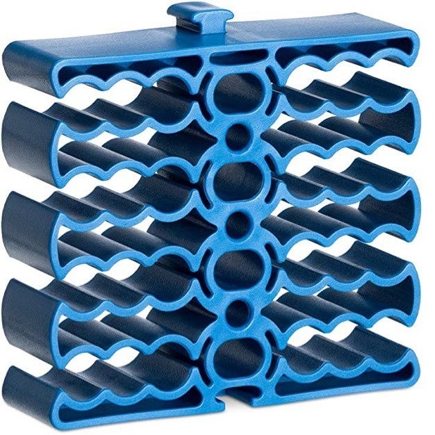 Rack-uzstādīts tīkla kabelu vadības skapis, kabeļu organizētājs, 24-core