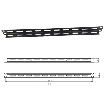 Metāla kabelu pārvaldnieks 19 collu skapim | Modelis 1-4U | Materiāls: auksti velmēta plāksne 1,5 mm | Ražošana: lāzera griešana, precīza plākšņu formēšana, virsmas pārklājums | 1000 kabeļu pieslēgvietas | Saderīgs ar tīkla skapjiem un optiskajiem kabeliem