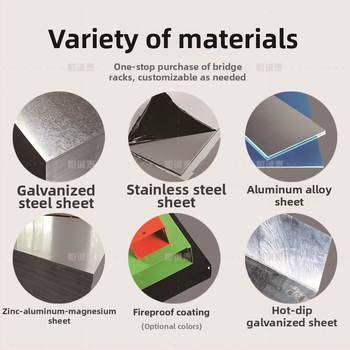 Kabeļu plaukta vāciņš - galvanizēta tērauda, Hengchengtai zīmols, pielāgojams, piemērots rūpnīcām, datu centriem, pagrabiem, ķīmiskajiem uzņēmumiem, skolām