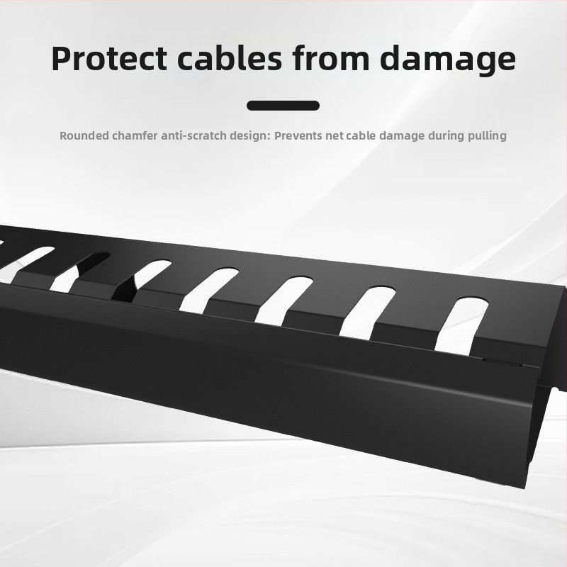 12-portu metāla kabelu vadības rāmis ar aizsargātu patch panelu tīkla kabeļiem serveru telpā (Zīmols: All the world; Kabļa veids: Tīkla kabelis; Pielietojums: Serveru telpa)