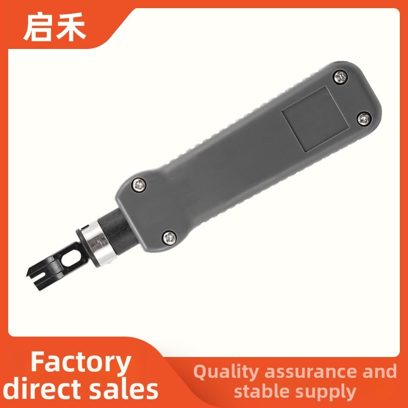 Мрежов кабелен инструмент за рязане и кримпване – ергономичен дизайн за спестяване на усилия, Qihe, код 324b, тегло 0,15 кг, материал: инструментална стомана