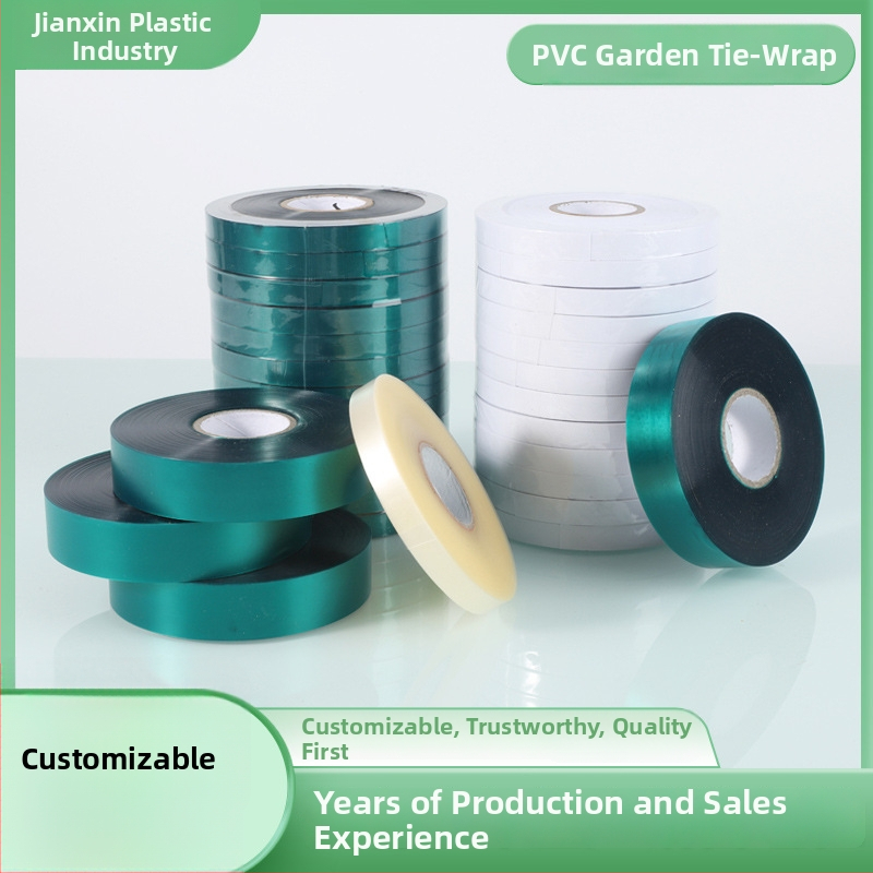 Curele PVC pentru plante, pentru altoire și spalier, legături pentru copaci de grădină, grosime și lățime reglabile