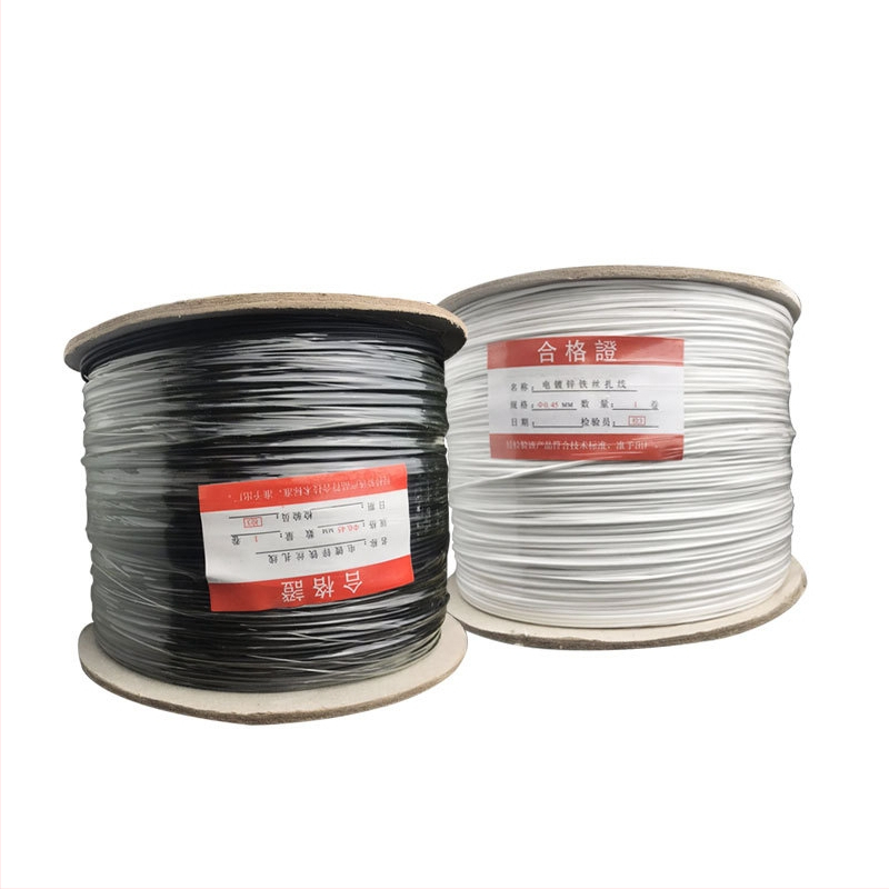 PVC-kattega traadiga kinniti, 0,55 mm paksus, aiandusele ja elektrilistele rakendustele — Xiao Deng
