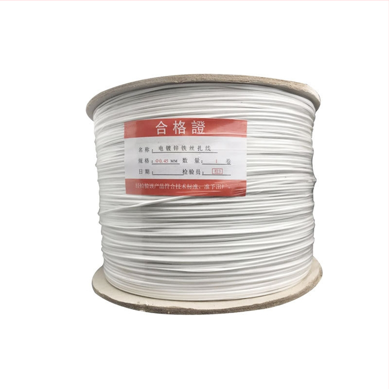 PVC-kattega traadiga kinniti, 0,55 mm paksus, aiandusele ja elektrilistele rakendustele — Xiao Deng