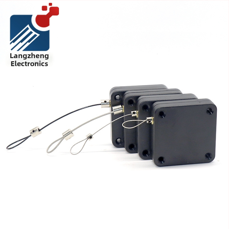 Automātiska atvilkņa kabeli korpuss ar pret-zagt dizainu — Modeļa LZ-093, Izcelsme Dongguan, -30 līdz 70°C, Mitrums ≤90%, Piemērots VR zālēm un izstāžu zālēm