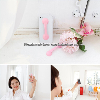 XHY-03 Szilikon asztali állvány kettős vákuumcsatlakozásokkal, csúszásmentes, univerzális mobiltelefon és iPad számára