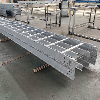 Aluminijska legura ljestvasta kabelska tračnica za kabeliranje, prilagodljiva obrada