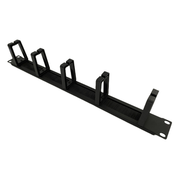 skapja kabelu vadības rāmis ar birsti, plastmasas, modelis 017, piemērots tīkla kabeliem