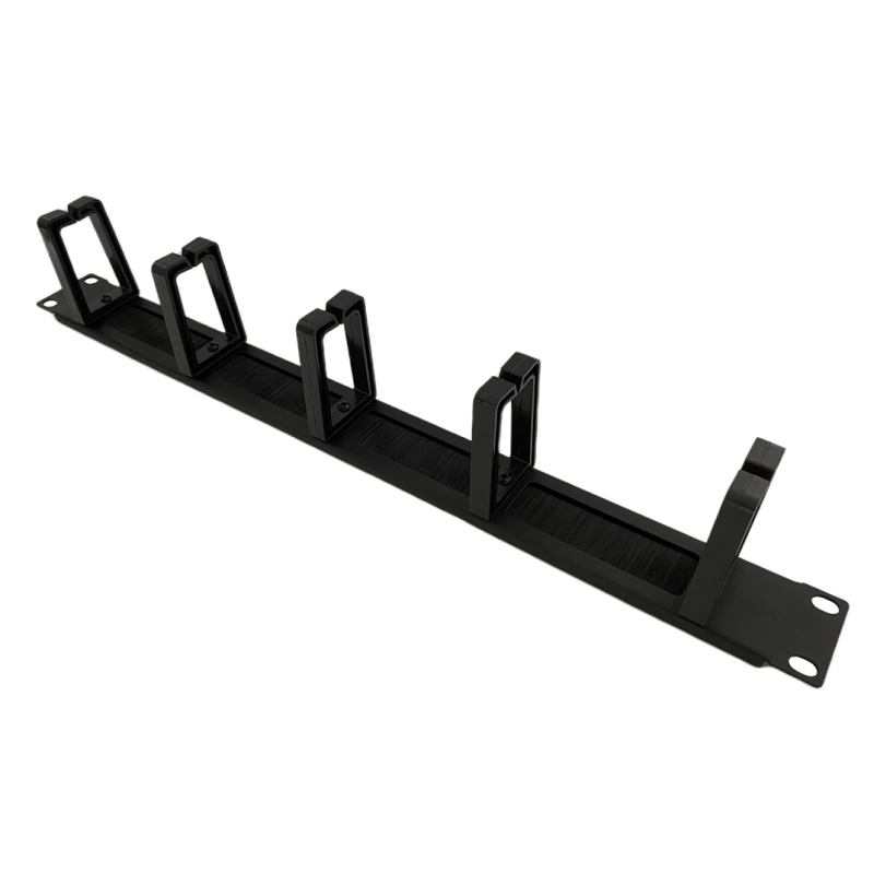 skapja kabelu vadības rāmis ar birsti, plastmasas, modelis 017, piemērots tīkla kabeliem