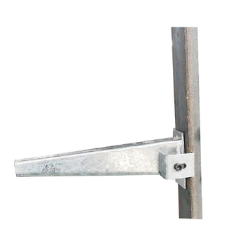 Galvanizált I-gerenda oszlophoz tartó kábelcsatorna Konzol, híd típus, modell XQJ-H-01C, ipari felhasználás, testreszabható