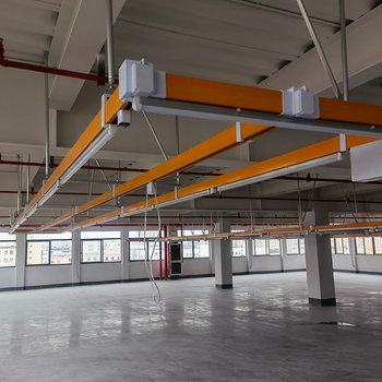 Γέφυρα με αυλακώσεις για φωτισμό γραμμής συναρμολόγησης — κράμα αλουμινίου ράγα αγωγών για εργοστάσιο ενδύματος