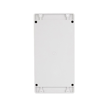 Kültéri IP65 vízálló elosztó doboz fülös felületre szerelhető ABS műanyagból, terminálokkal, falra csavarozható