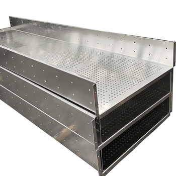 Αλουμινίου κράμα δίσκος καλωδίων με σκαλωτή κατασκευή, προσαρμόσιμος, υλικό: κράμα αλουμινίου, τύπος γέφυρας: χοάνη/σκάλα/παλέτα