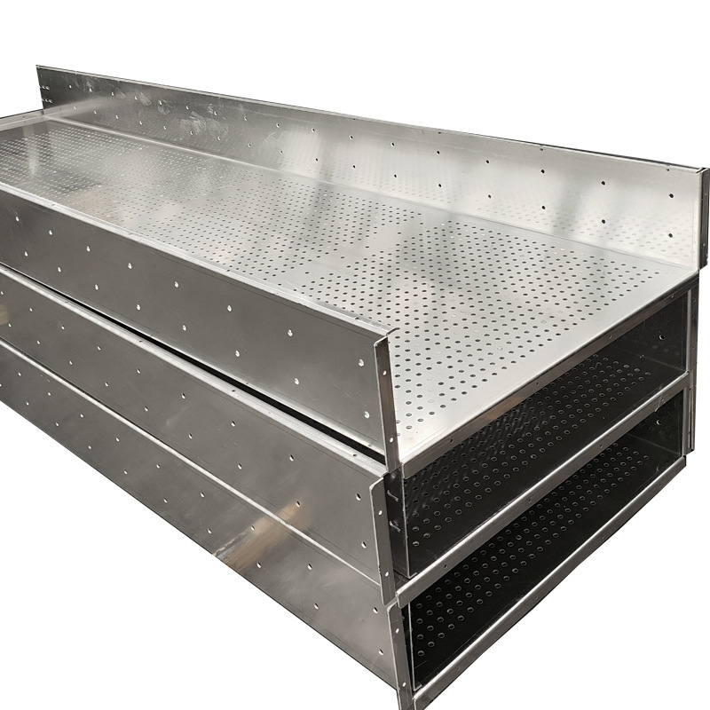 Αλουμινίου κράμα δίσκος καλωδίων με σκαλωτή κατασκευή, προσαρμόσιμος, υλικό: κράμα αλουμινίου, τύπος γέφυρας: χοάνη/σκάλα/παλέτα