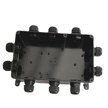 Hengyoda vanjska IP68 zaptivena električna kutija za razdvajanje, promjer vodova 4–15 mm, za LED rasvjetne žice