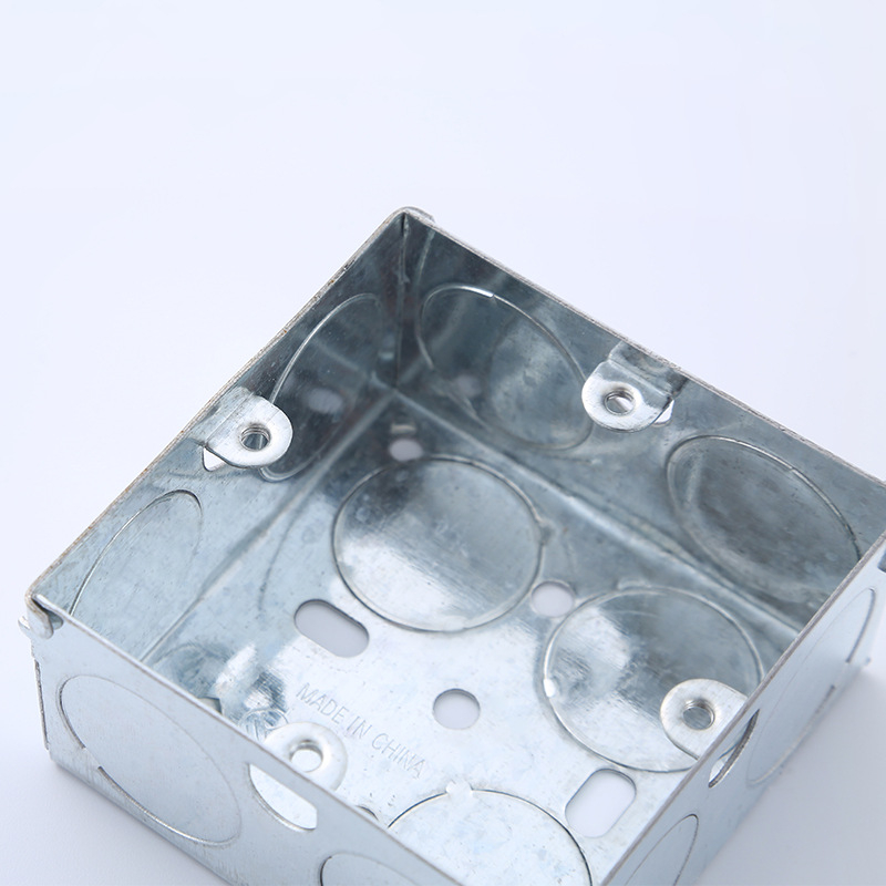 Μεταλλικό κιβώδιο καλωδίωσης τύπου 86 για διακόπτη, γαλβανισμένο κάτω κουτί διακλάδωσης, αδιάβροχο