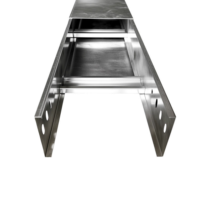 Bulong Electric létra típusú kábelcsatorna, galvanizált/ alumínium ötvözet/ rozsdamentes acél kivitel, testreszabható, nagy létesítményekhez (raktárak, parkolóházak, számítógépes szobák, iskolák, gyárak)