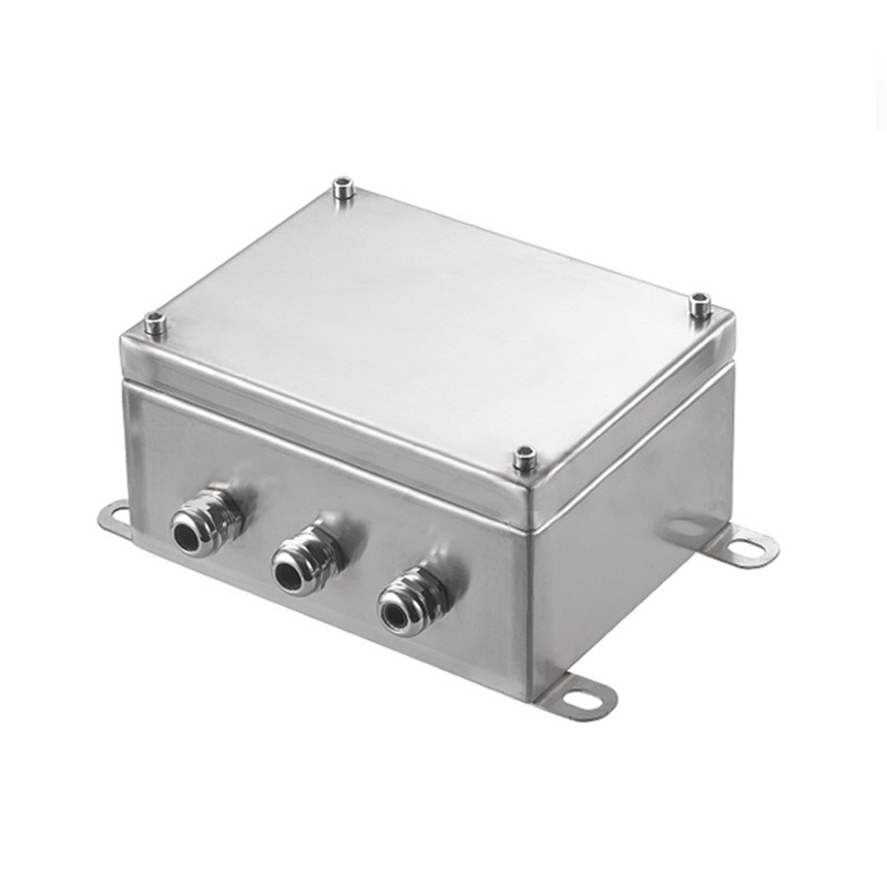 Εξωτερικό κουτί διακλάδωσης καλωδίων από ανοξείδωτο χάλυβα 304/316, αδιάβροχο, ανθεκτικό στη σκόνη και στη διάβρωση