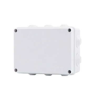 Εξωτερικό διατρητό αδιάβροχο κουτί διακλάδωσης από ABS πλαστικό — IP66, βιδωτή εγκατάσταση, σειρά διανομής