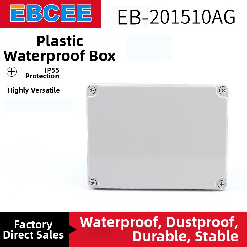 Kutija za spojeve, plastična vodootporna, Ebcee, model Eb-201510 Ag