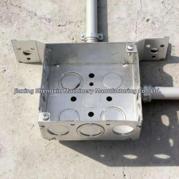 Americký štandard 52151 Zváraný kovový káblový rozvodný box s držiakom, pozinkovaná doska, nástenná montáž