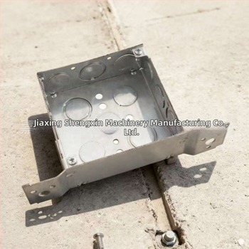 Americký štandard 52151 Zváraný kovový káblový rozvodný box s držiakom, pozinkovaná doska, nástenná montáž