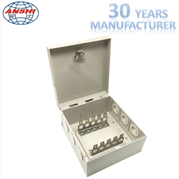 Vnútorná skrinka na telefónne káble s kompatibilitou so snap-on modulmi, kapacita 50 dvojíc