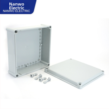 WG typ ABS vodotesný spojovací box, plastový, skrutkové tesnenie, prachotesný, pre vnútorné a vonkajšie elektrické inštalácie