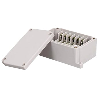 Antil DS-AG-10P пластмасова терминална кутия, водоустойчива и прахоустойчива, за вътрешна и външна употреба