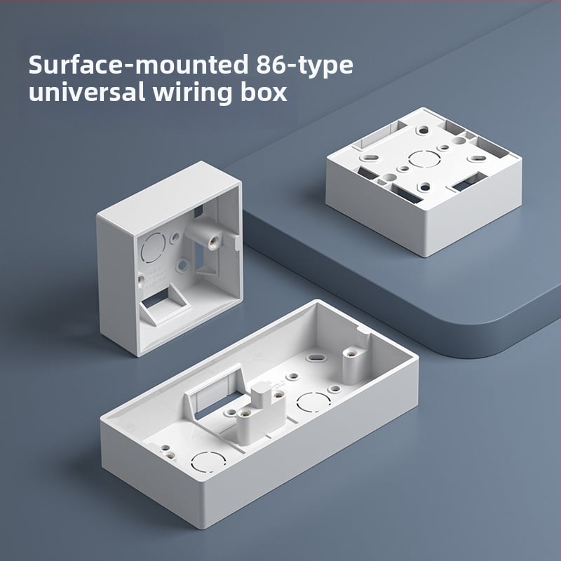 PVC kutija za spojeve za površinsku montažu, Bright Box serija, poklopac od PC