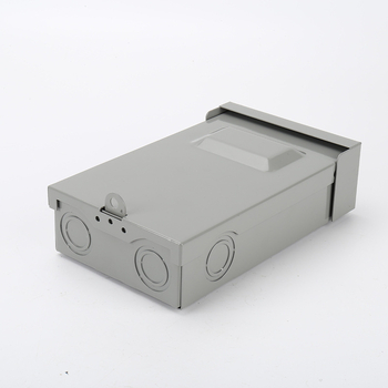 Външна водоустойчива кутия за превключвател към климатик, Plug-In, американски стил, модел PDB-60A, 60A