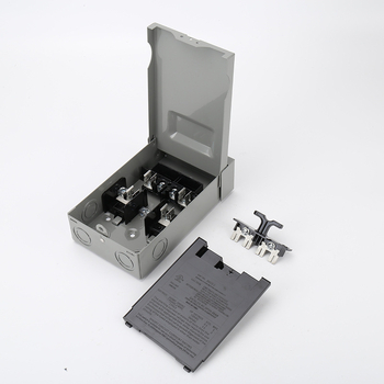 Външна водоустойчива кутия за превключвател към климатик, Plug-In, американски стил, модел PDB-60A, 60A