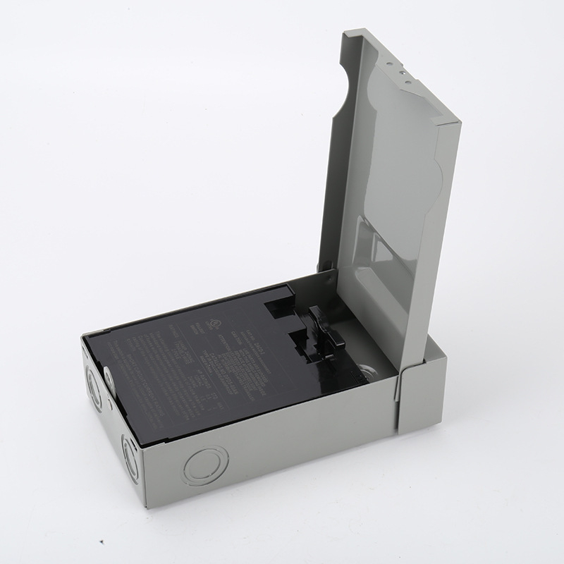 Външна водоустойчива кутия за превключвател към климатик, Plug-In, американски стил, модел PDB-60A, 60A