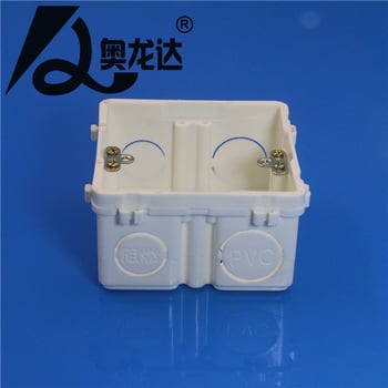 Oronda 86‑тип мултиканална вградена кутия за свързване, модел 8607PP, за 86‑тип табла за ключове и осветителни държатели