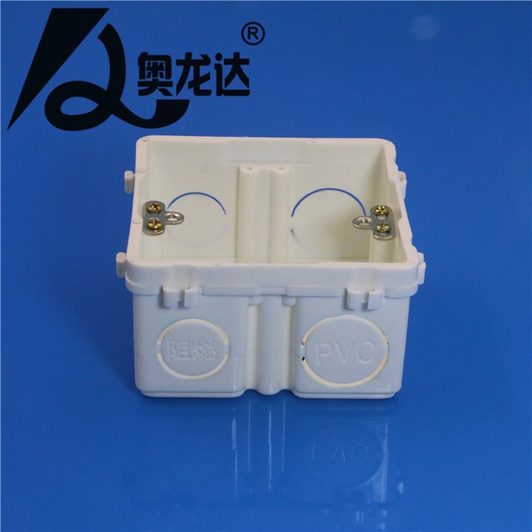 Oronda 86‑тип мултиканална вградена кутия за свързване, модел 8607PP, за 86‑тип табла за ключове и осветителни държатели