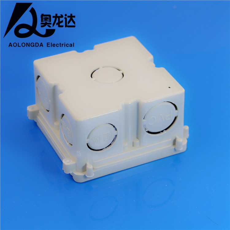 Oronda 86‑тип мултиканална вградена кутия за свързване, модел 8607PP, за 86‑тип табла за ключове и осветителни държатели