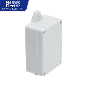 Vanjska vodootporna kutija za spojeve, F19, 58×83×33 mm, plastična, s montažnim ušima