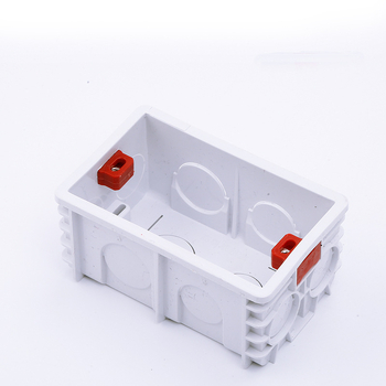 118-typ skrytý box pre domáce vypínače a zásuvky – skryté vedenie, kompatibilný so základnou vypínača, Double Goose